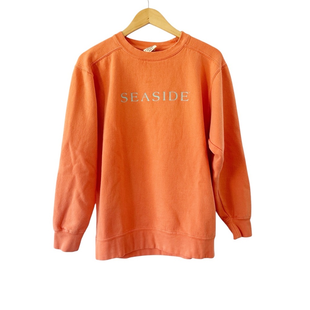 Seaside comfort colors sweatshirt size small